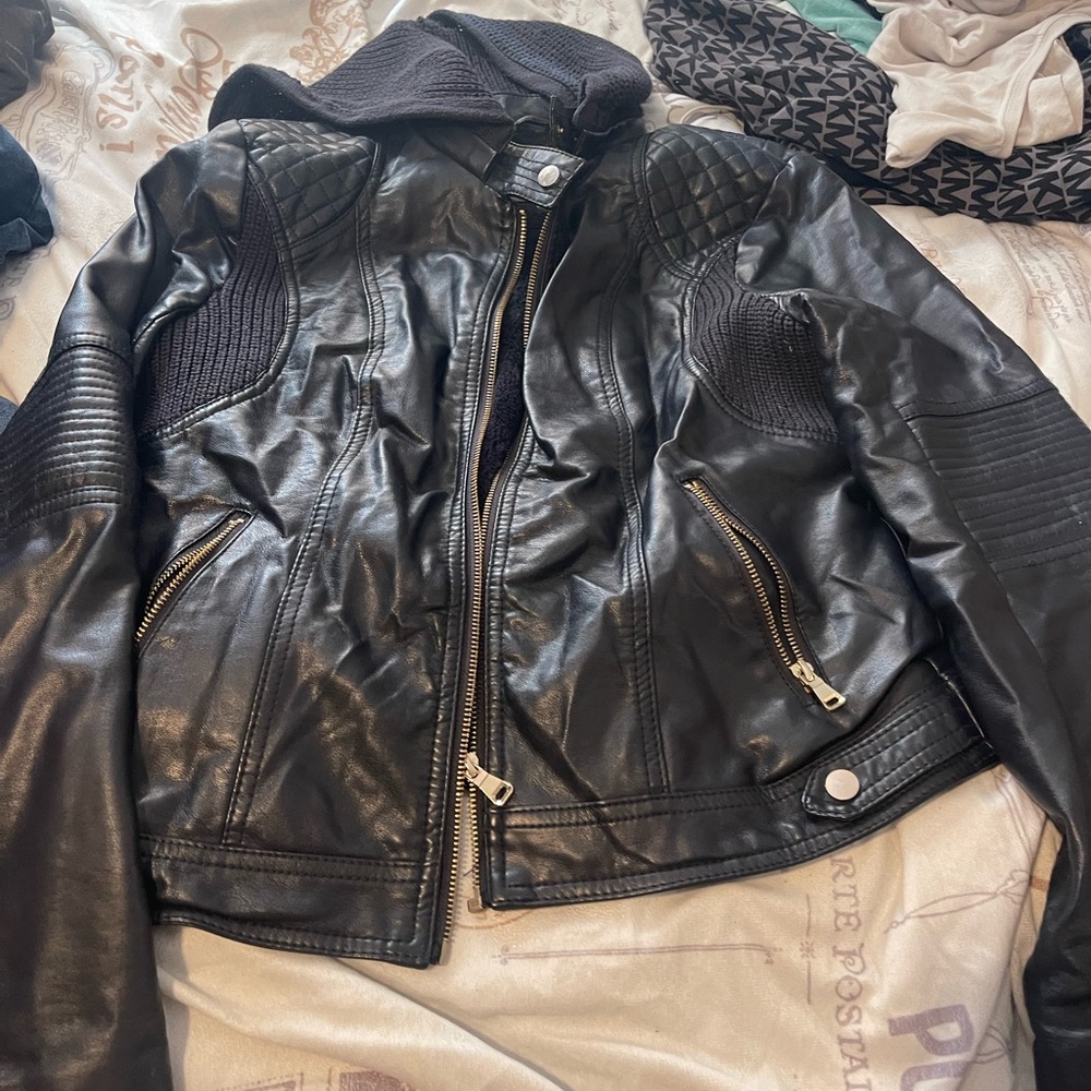 Leather jacket